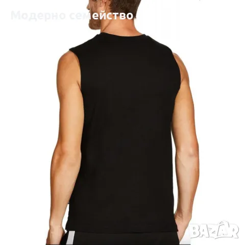 Мъжки спортен потник PUMA Summer Graphic Tank Top Black, снимка 2 - Други - 46873707