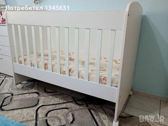 Бебешка кошара с матрак , снимка 2 - Бебешки легла и матраци - 52920688