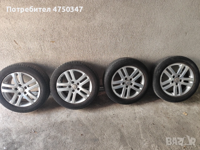 Лети джанти с летни гуми16.
5×112.