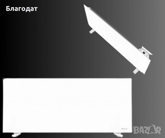 Печка конвекторна, 2000W, алум.нагревател, панелен, Wi-Fi, снимка 2 - Отоплителни печки - 52882918