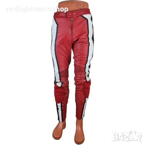 🧥 4984 – Мъжки кожен мото панталон – Размер 50-M – 💵 80 лв