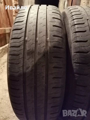 Продавам 2 броя летни гуми 185.65.15 на 1 сезон дот 2020 Контентал , снимка 2 - Гуми и джанти - 53504283