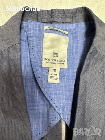 Scotch and Soda мьжко спортно сако размер М, снимка 3 - Сака - 51279424