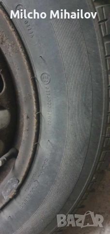 Продавам 4 бр.гуми с железни джанти свалени от Ауди , снимка 2 - Гуми и джанти - 45697877