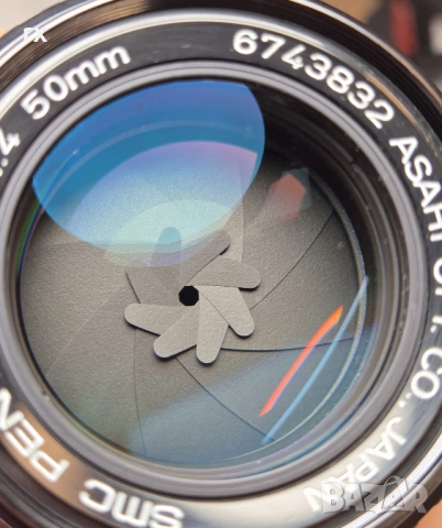 Pentax SMC Pentax-M 50mm f1.4, снимка 3 - Обективи и филтри - 54176712