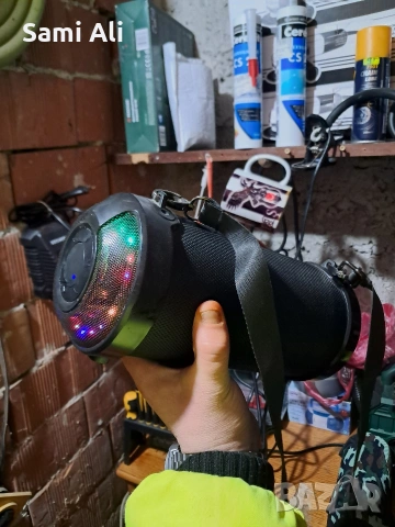 Мощна Bluetooth Тонколона Denver с RGB LED Ефекти, снимка 4 - Тонколони - 53687956