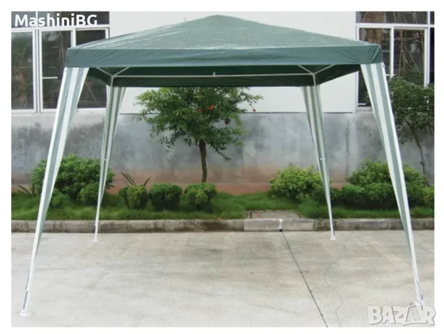 ПРОМО 36% Зелена шатра от полиестер с UV защита, снимка 1