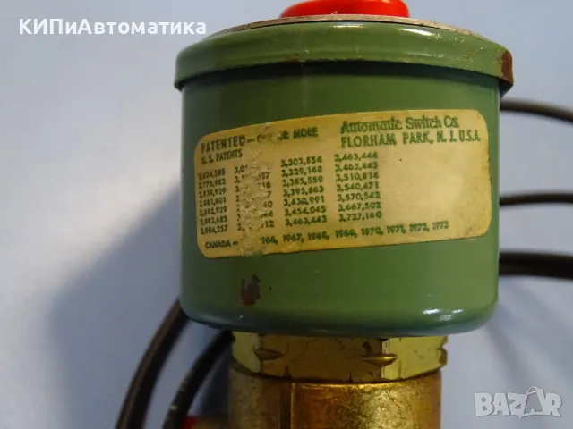 3-пътен ел. магнитен клапан ASCO 8320A33 solenoid valve 16Bar 110VAC, снимка 5 - Резервни части за машини - 49284304