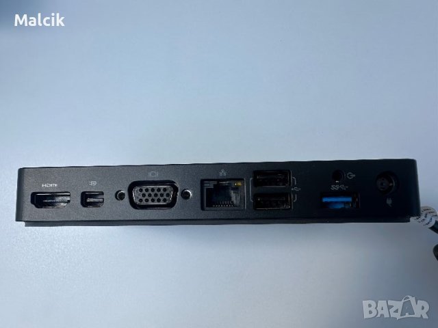  Докинг станция  Dell K17A / WD15 (USB Type-C) + Адаптер, снимка 4 - Части за лаптопи - 45468977