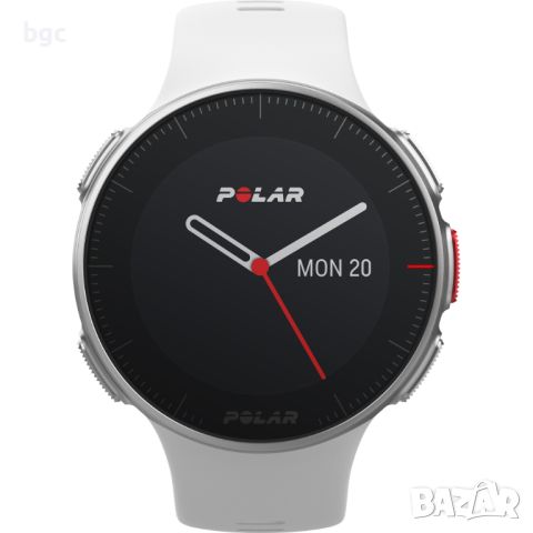 Висок Клас Смарт Часовник smartwatch Polar Vantage V HR, GPS, White 24 месеца гаранция, снимка 2 - Смарт часовници - 46602376