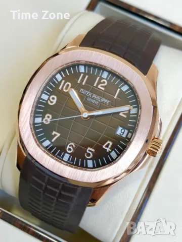 Patek Philippe Aquanaut 40mm Rose Gold Chocolate Dial Automatic Различни Варианти, снимка 6 - Мъжки - 48002300