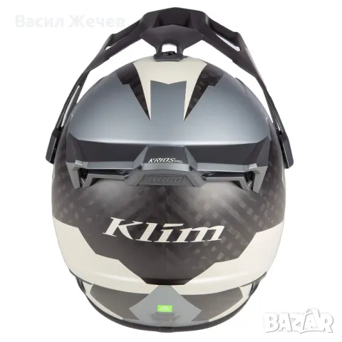 Каска Klim Krios Pro Helmet ECE/DOT Charger Gray L и XL Нови, снимка 4 - Аксесоари и консумативи - 48928306