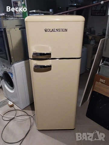 Ретро хладилник Wolkenstein Noltalgy, снимка 5 - Хладилници - 53871052