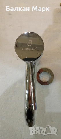 Смесител за умивалник + тапа клик-клак | Camargue Milano | Мивка – НОВ, хромиран, снимка 6 - Смесители - 53153268