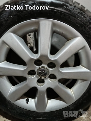 зимни гуми с алуминиеви джанти за Тойота Авенсис , снимка 5 - Гуми и джанти - 52026679
