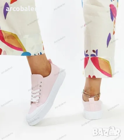 Дамски платнени маратонки Eduard, 6цвята , снимка 7 - Маратонки - 50416847