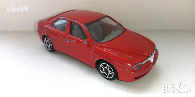 Bburago Alfa Romeo 156 MADE IN ITALY 1:43, снимка 5 - Колекции - 47835316