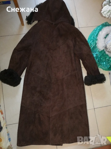 дамски кожух овча кожа - изключително топъл и в най-студените дни, снимка 2 - Палта, манта - 53083877