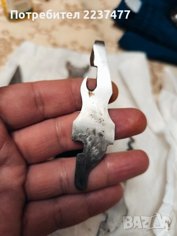 стар туристически нож Петко Денев 5 приставки , снимка 6 - Ножове - 51477104