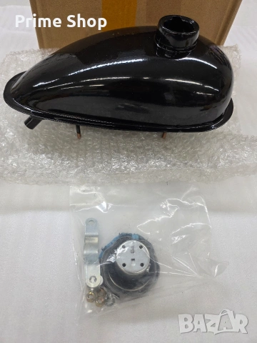 Резервоар за горив, 3л за вело двигател с капачка и монтажни скоби , снимка 6 - Части - 53750775