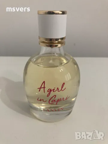 Тоалетна вода Lanvin A Girl In Capri, 90 ml, снимка 3 - Дамски парфюми - 48928999