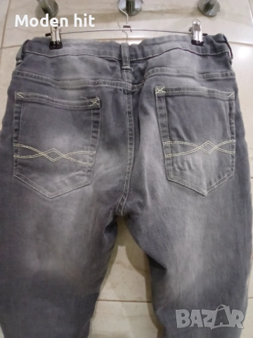 Сиви дънки за тийнеджър размер 170 см./14 години, снимка 6 - Детски панталони и дънки - 51918972