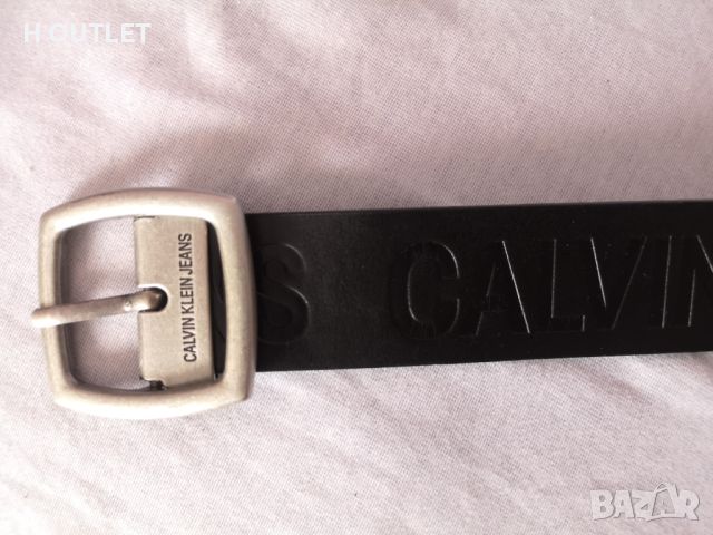 Оригинален колан CALVIN KLEIN, 95 см  /684/, снимка 4 - Колани - 46542142