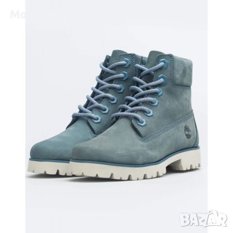 Дамски боти timberland heritage 6 inch boot blue, снимка 1 - Дамски боти - 46675796