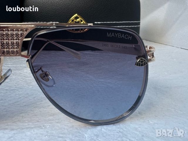 Maybach 2024 мъжки слънчеви очила авиатор 6 цвята, снимка 17 - Слънчеви и диоптрични очила - 45607898