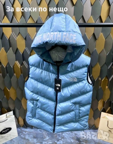 The North Face Мъжки Светло Син Елек С Качулка Дъ Норт Фейс Код I_116