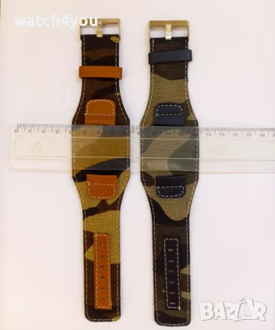 НОВИ КАИШКИ ЗА ЧАСОВНИЦИ. ЧЕРВЕНА СИНЯ КАФЯВА ЧЕРНА БЯЛА РОЗОВА КАИШКА ЗА ЧАСОВНИК. ЦВЕТНИ КАИШКИ, снимка 11 - Каишки за часовници - 18410206