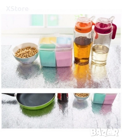 Самозалепващо алуминиево или цветно PVC фолио за плот - като на снимката , снимка 10 - Други стоки за дома - 51995262