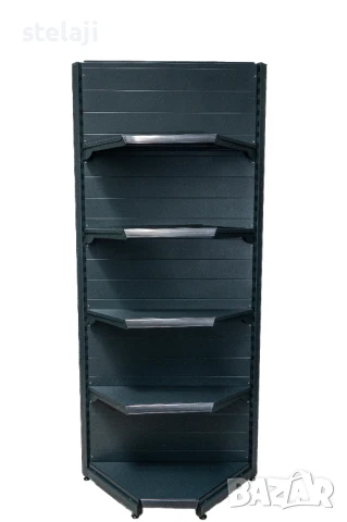 Стелажи за магазин в тъмно сив мат/НОВИ/ЕКО ЛАЙН, снимка 9 - Стелажи и щандове - 50850940