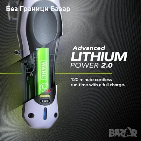 Нова Машинка за коса Wahl Colour Pro с цветни гребени 0.7-25 мм за подстригване с taper lever, снимка 3 - Машинки за подстригване - 54044823