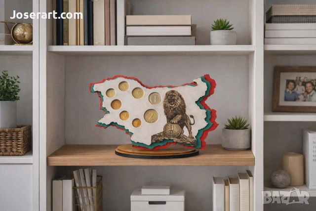 Търсиш подарък с характер? Ето го. 🇧🇬 Монетник „Да запазим българския лев“ , снимка 2 - Декорация за дома - 53154984