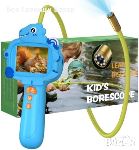 Нов Детски бороскоп 1080P с фото видео водоустойчива сонда LED светлини и IPS екран