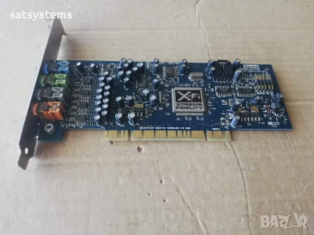 Звукова карта Creative Labs Sound Blaster X-Fi Xtreme Fidelity SB0790 7.1-Ch. PCI, снимка 5 - Други - 47835978