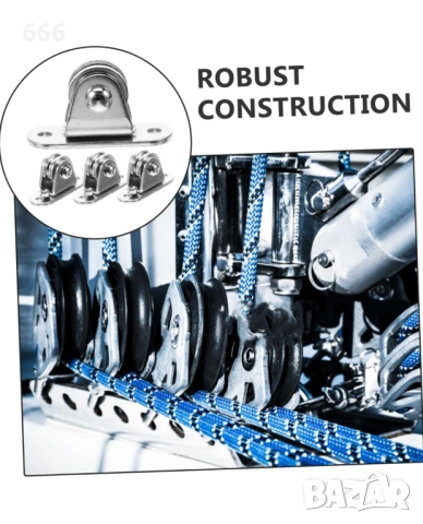 4 броя тежкотоварни фиксирани макари, снимка 7 - Други стоки за дома - 53890838