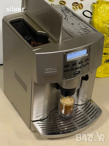 Кафемашина кафе автомат delonghi automatic с гаранция, снимка 5 - Кафемашини - 52488471