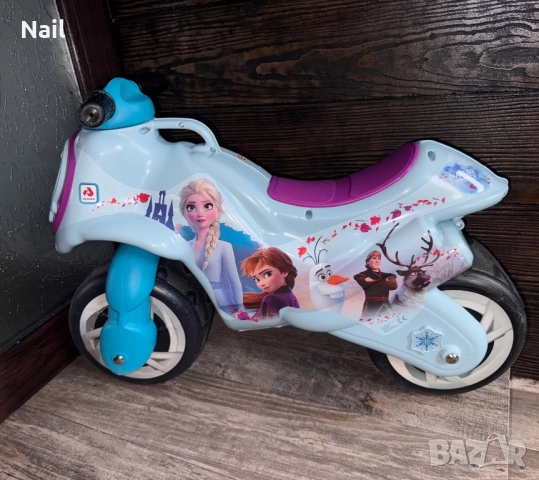 Балансиращ мотор Frozen Neox Ride-On Motorbike Injusa Замръзналото кралство 2, снимка 9 - Детски велосипеди, триколки и коли - 52376544
