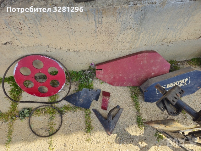 Инвентар за мото фреза плуг,култиватор, метални колела,браздир, снимка 5 - Селскостопанска техника - 53769381