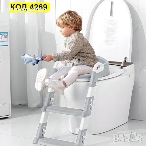 4269 Детски адаптер за тоалетна чиния със стълбичка, снимка 6 - Други - 45751189
