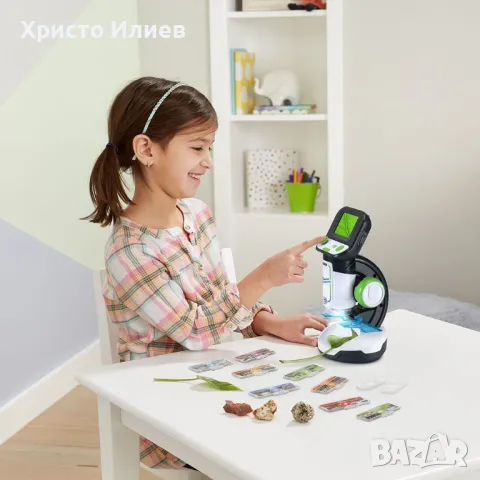 Микроскоп LeapFrog Интерактивна играчка с видео и снимки 2,4 инча екран, снимка 6 - Образователни игри - 48905333