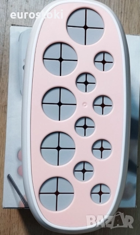 Професионална сушилня за грим четки, уред за сушене на четки за грим, вместмост 12 четки + 2 бр. гъб, снимка 9 - Козметични уреди - 52484634