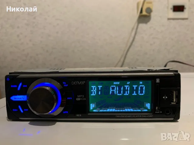 Авто радио Denver Bluetooth, снимка 1 - Аксесоари и консумативи - 47197200