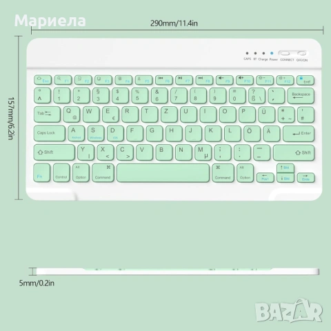 Безжична Smart клавиатура, снимка 8 - Друга електроника - 54039374