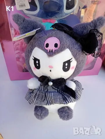 Плюшена играчка Kuromi, плюшено Куроми 30см, снимка 1 - Плюшени играчки - 49271359