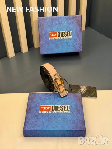 Унисекс Модел Колани - Естествена Кожа ✨ DIESEL , снимка 3 - Колани - 49317059