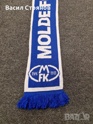 Molde FK/Мьолде (Норвегия) - фен шал, шапка, снимка 2 - Фен артикули - 46883931