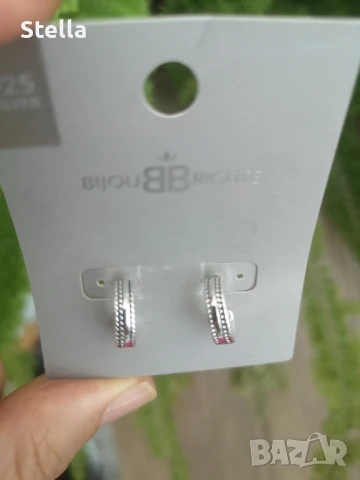 Сребърни нови немски обици BIJOU BRIGITTE проба 925!